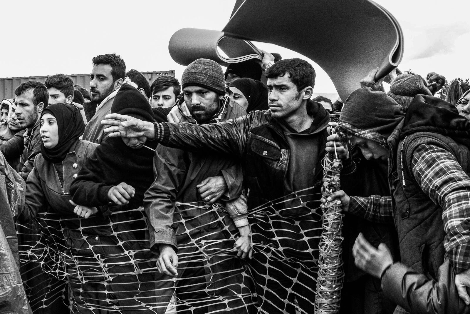 Aspects of Everyday Refugees'S Life by Sakis Vavalidis